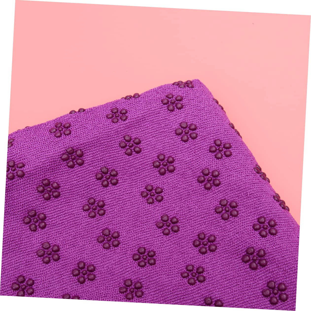 KICHOUSE 183x61cm Pilates Blanket Yoga Mat Alternative Super Lightweight Easy to Carry Dots Pattern