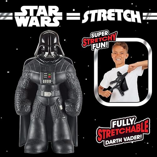 Miniatura 7 de STRETCH ARMSTRONG Star Wars Darth Vader Figura de acción coleccionable para tu padawan - Serie de casco negro Lord Vader grande elástico de 10