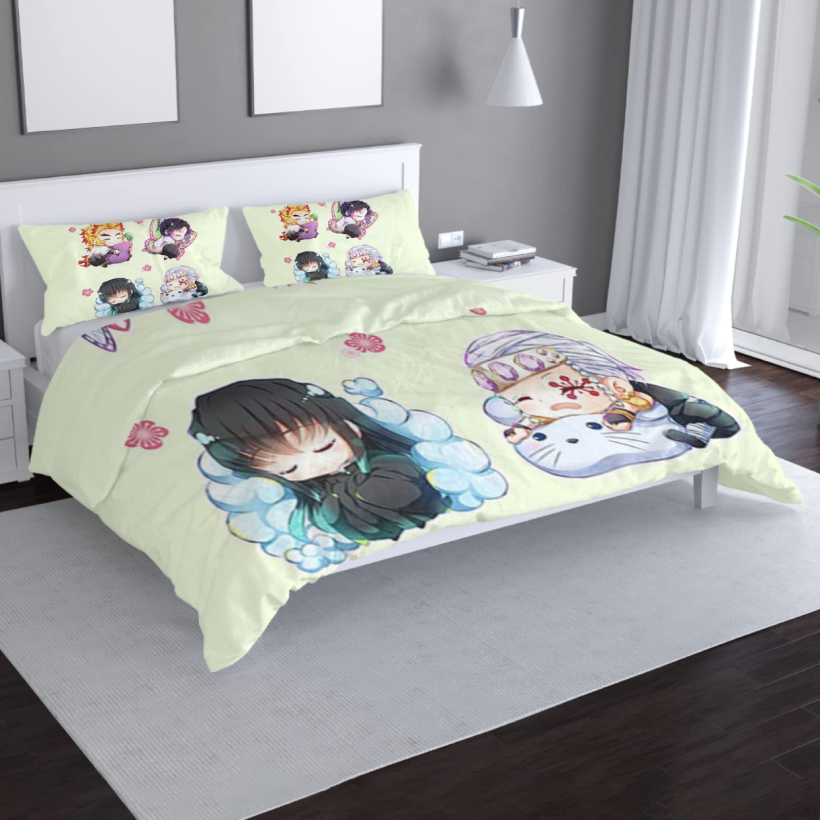 レア 鬼滅の刃 ふとんカバー3点セット Amazon｜鬼滅刃 布団カバー 3点セット 布団カバーセット ふとんカバー