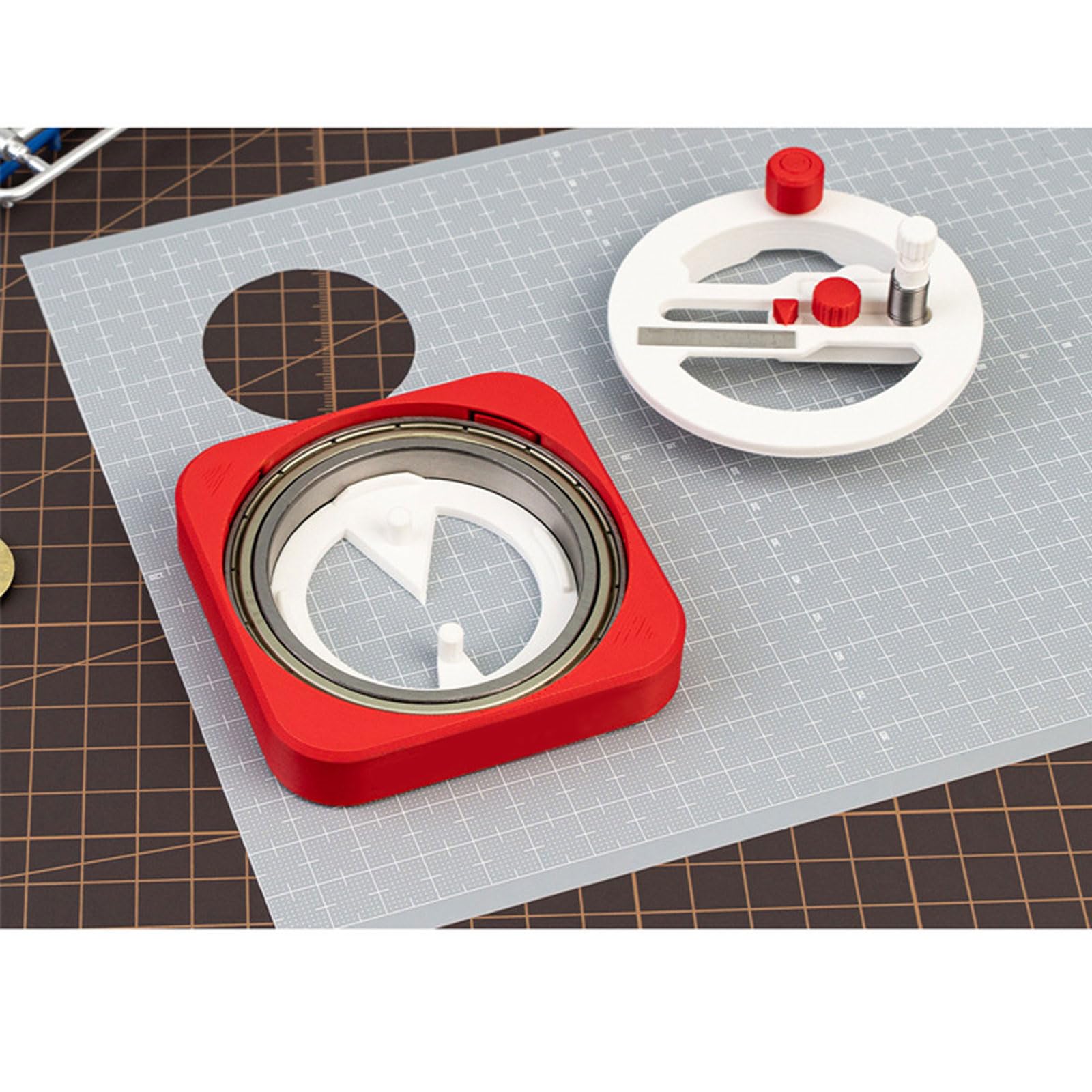 Precisions Hobby - Cortador circular (1 – 45 mm) para manualidades de papel, álbumes de recortes, bricolaje, manualidades, rotaciones