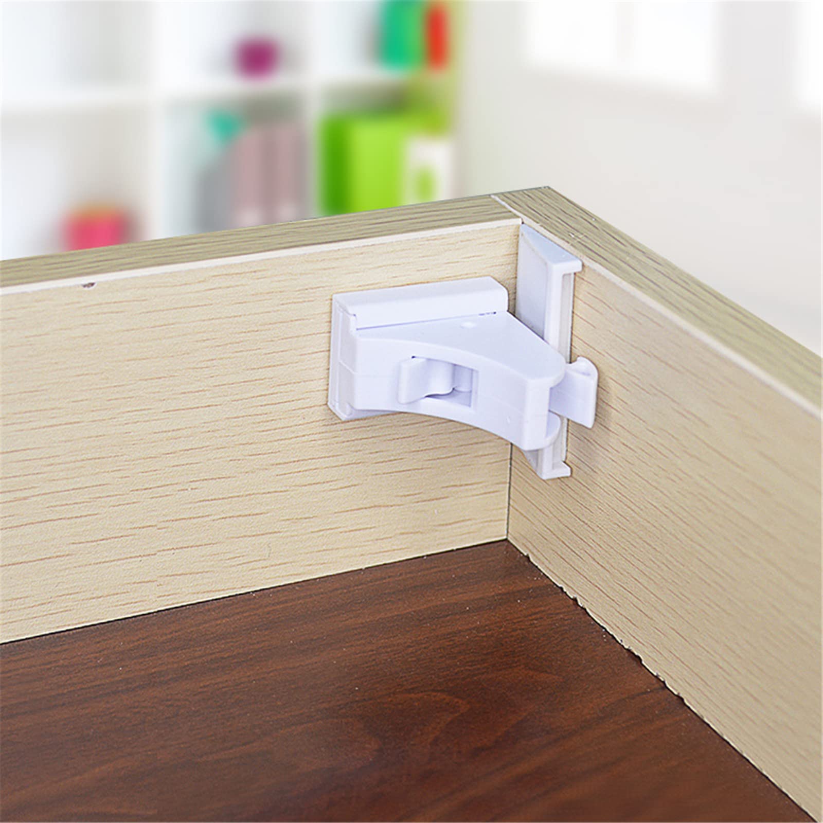 Bescherm Je Kinderen Met Magnetische Kastsloten - 4 Sloten 1 Sleutel Incl Eenvoudige Installatie Veiligheid Voor Baby S En Kinderen