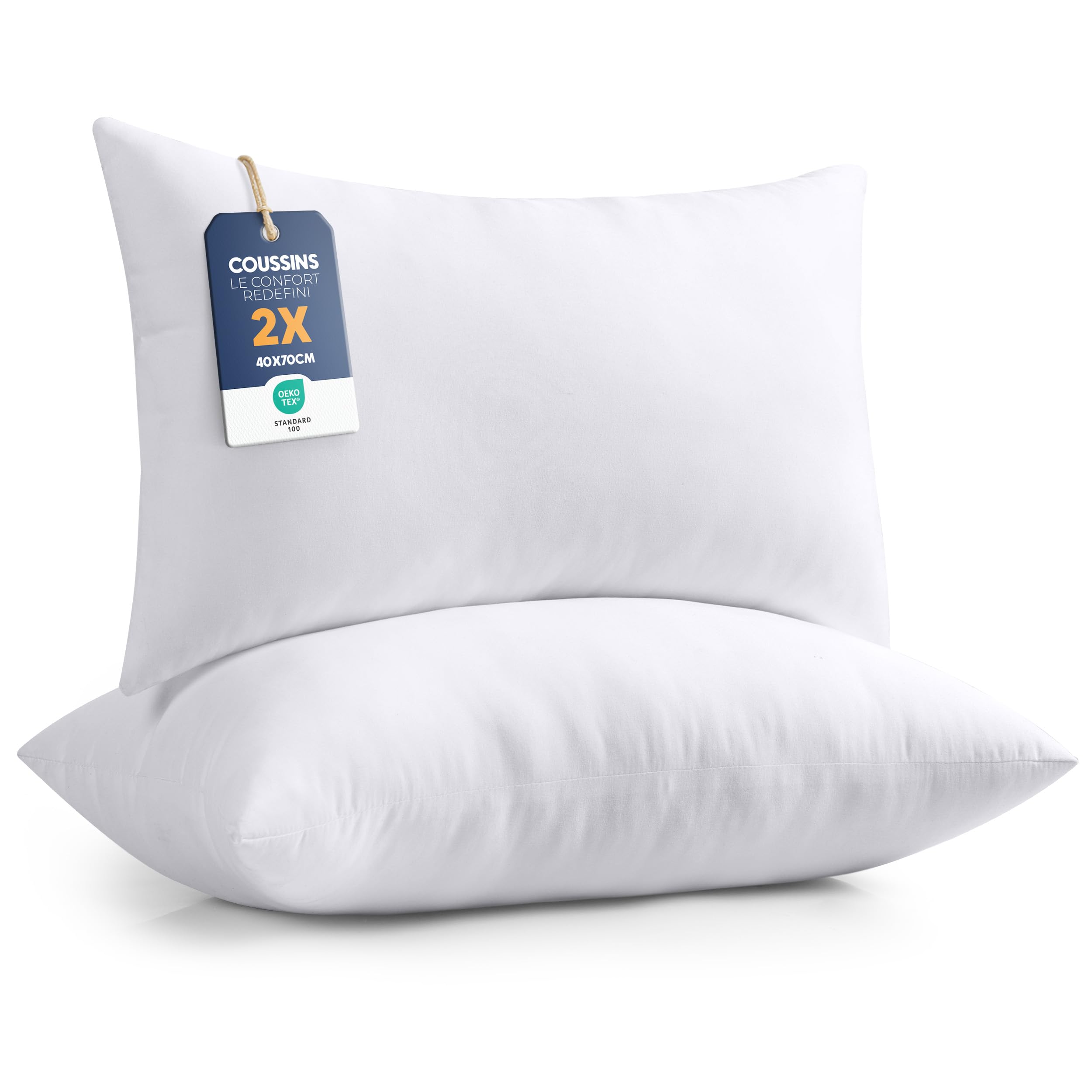 bedstory oreiller 50x70 lot de 2