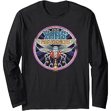 Atari Yars Revenge Circle Logo Retro Video Game Long Sleeve T-Shirt