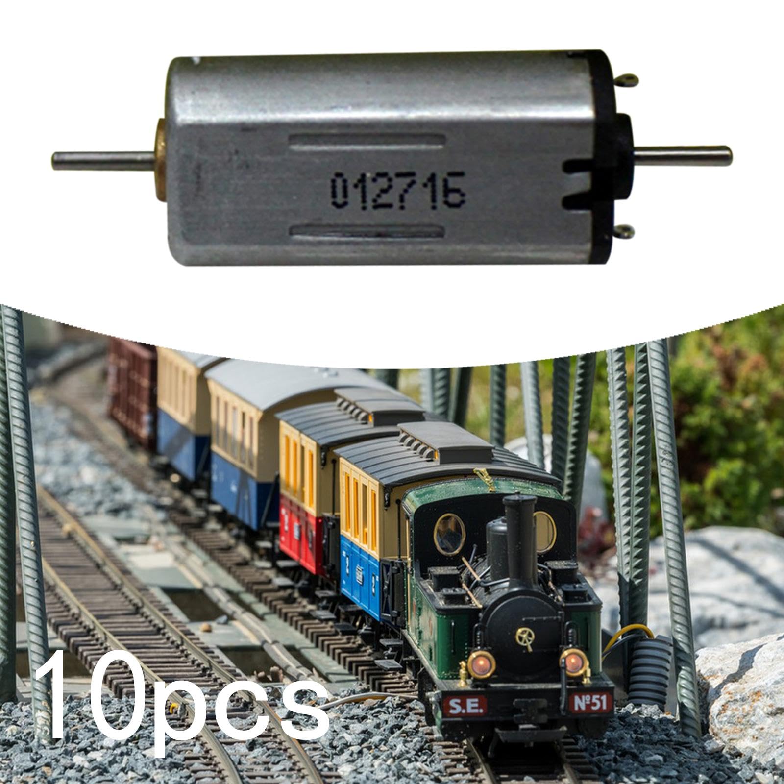 N Scale Train Motor 10pcs Universale Locomotiva Parti di Ricambio per Modelli Treno Scenario Paesaggistica Accessori