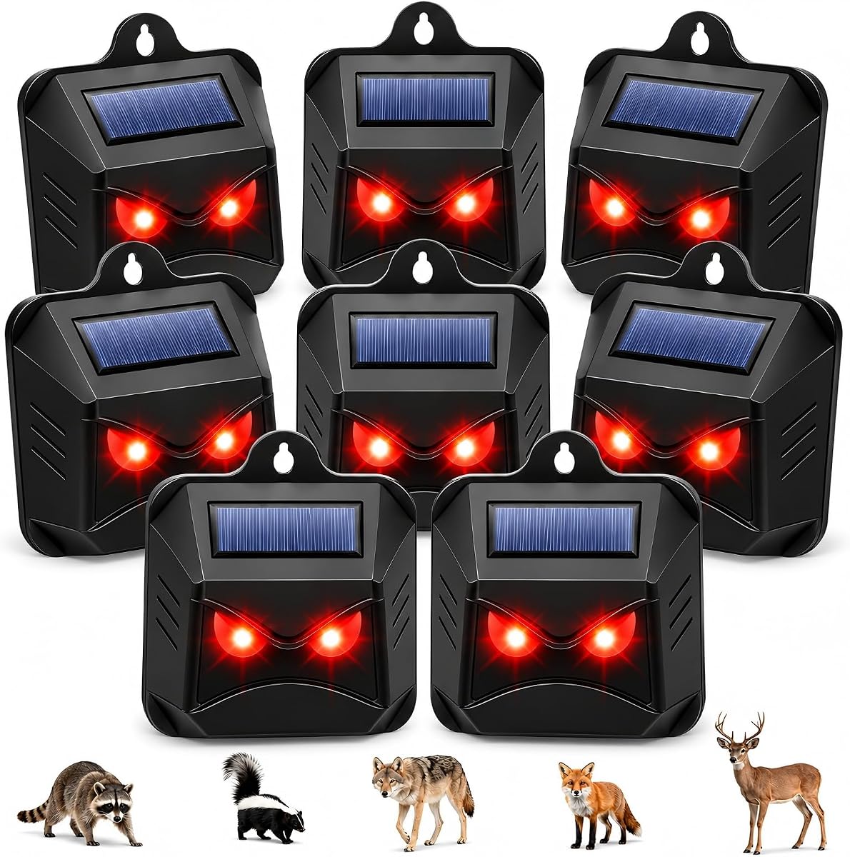 Solar Nocturnal Animal Repeller Outdoor