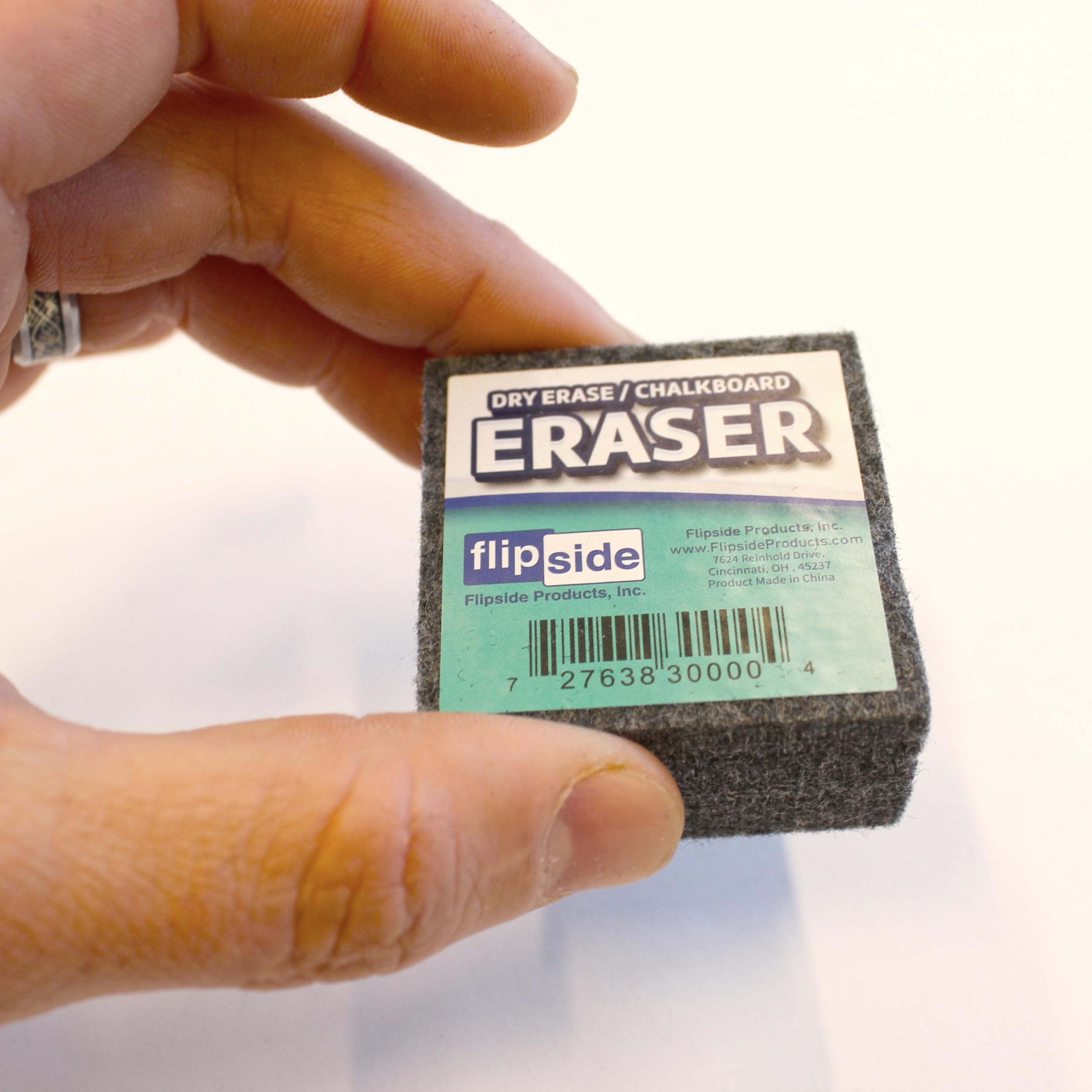 筆記具 Scuffed Eraser Amazon.com: Flipside Products Dry Chalkboard Manual Eraser
