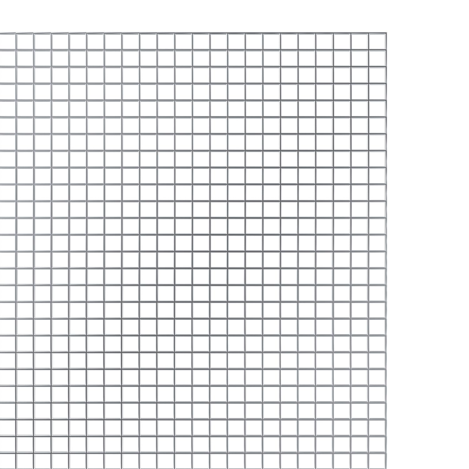 Rete Metallica Zincata Elettrosaldata Per Recinzione Reti Per Animali Piccoli Pollame Pollaio Piante Recinzioni Coniglio Filo Giardino Altezza 90 Cm Maglia Da 6.3 Mm Lunghezza 15 M