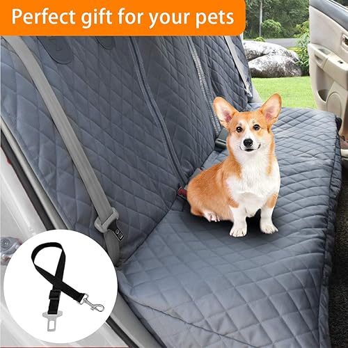 Miniatura 7 de Fundas de asiento de coche para perros Honest Dog, funda de asiento para perros con solapa lateral para automóviles, camiones y SUV - Funda
