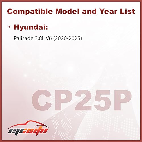 Miniatura 2 de EPAuto CP25P (PC99525P) Filtro de aire de cabina con carbón activado, repuesto para Hyundai Palisade (2020-2025) - Filtra el polvo, el polen, los