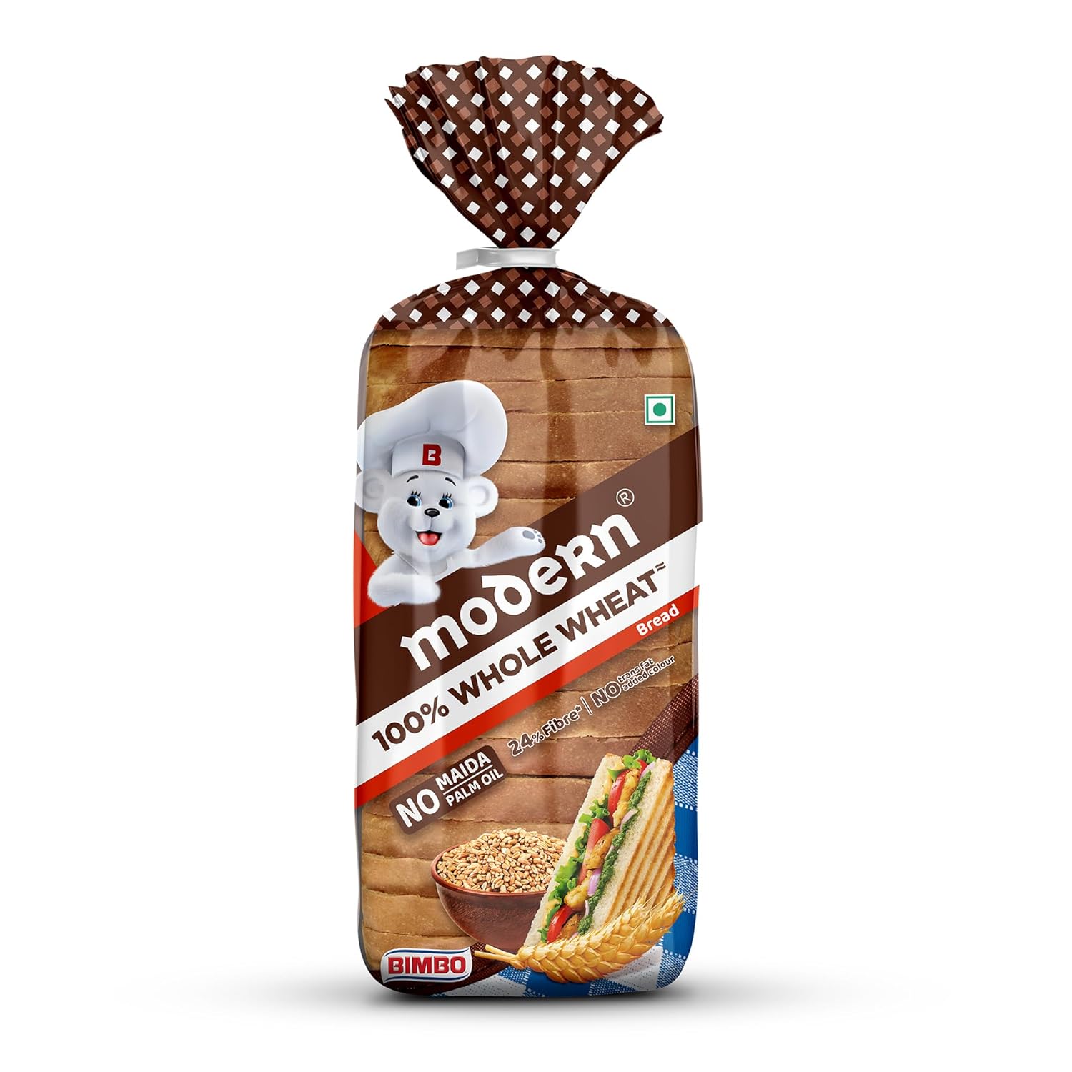 Modern 100% Whole Wheat Bread, 400 g