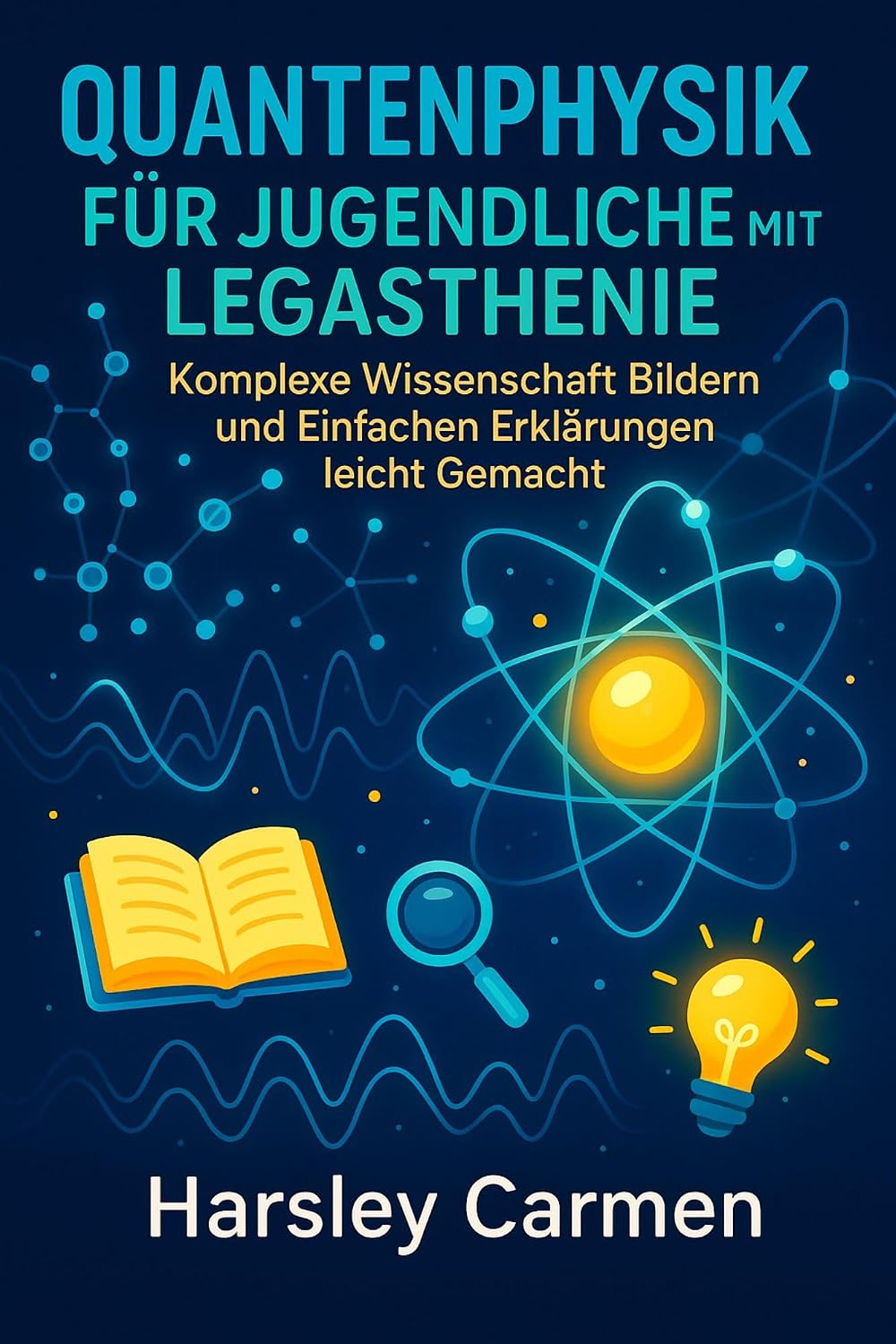 QUANTENPHYSIK FÜR JUGENDLICHE MIT LEGASTHENIE: Komplexe Wissenschaft Bildern und Einfachen Erklärungen leicht Gemacht (German Edition)