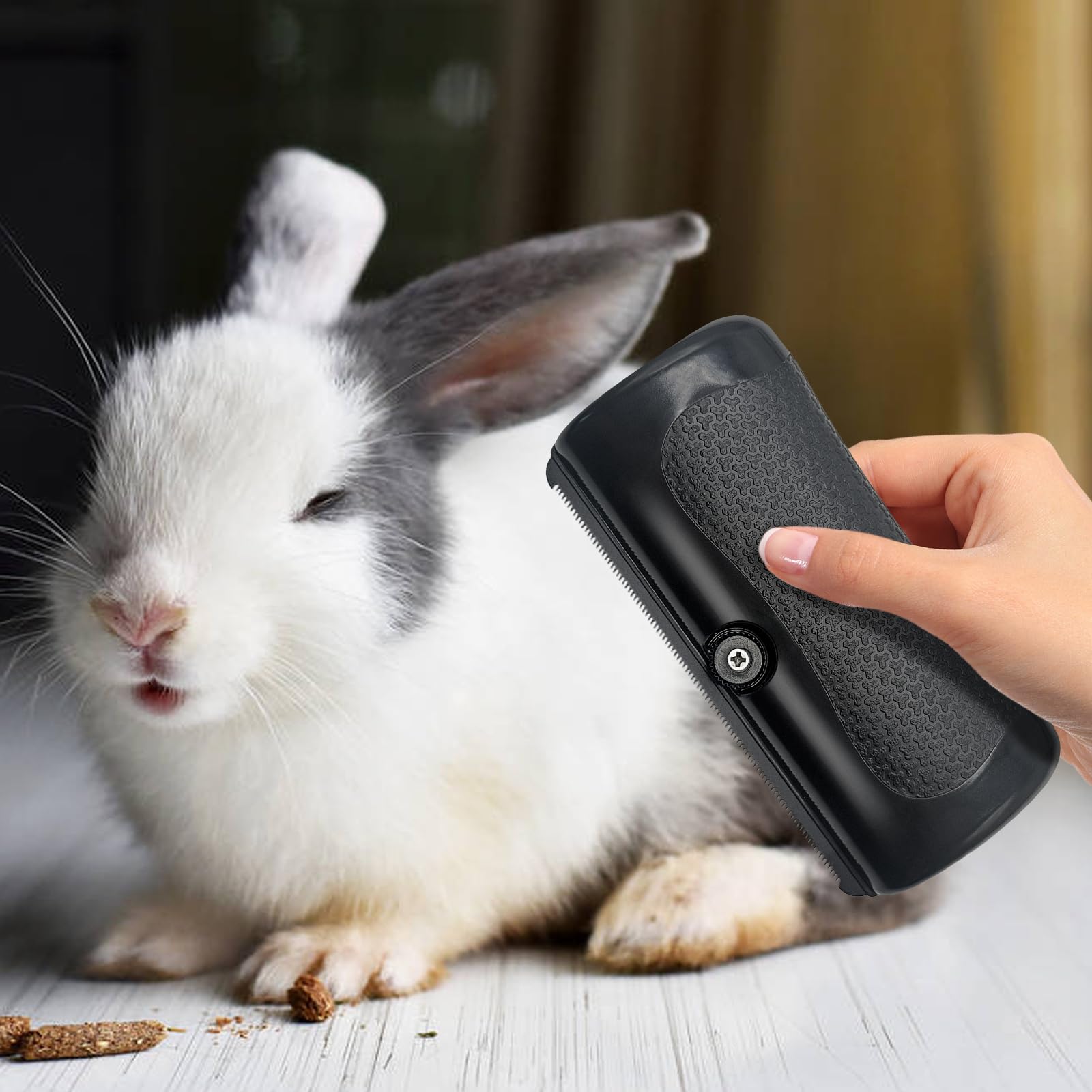 Pet Care Brush - Hundebürste - Fellwunder Bürste Hund - Deshedding Bürste für Hunde & Katzen - Haustierpflegebürste - Effiziente Haarentfernung und Pflege für kurzhaarige Haustiere