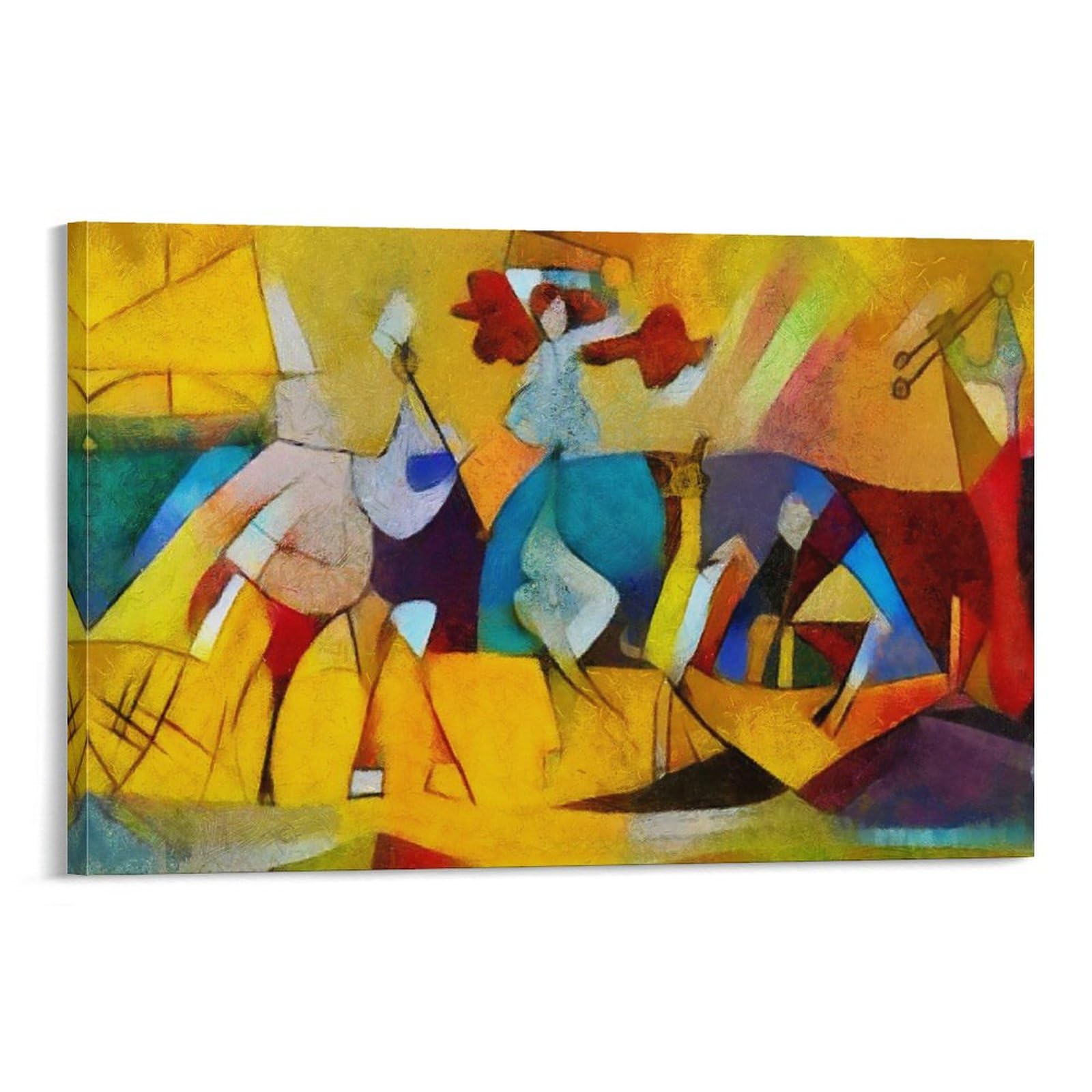 Amazon.co.jp: 現代抽象ピカソ有名なキャンバス絵画パブロ・ピカソ