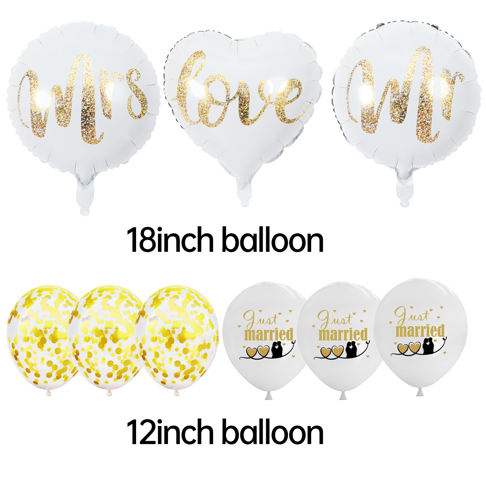 Sonwaha Just Married Garland, Wedding Just Married Decoration, Wedding Decoration, Registry Office Decoration - Image 3
