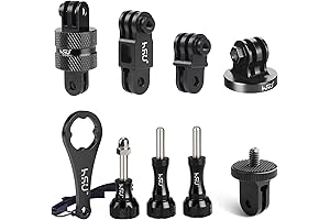 HSU GoPro Grab Bag: 9-Piece Accessory Kit for Adventure