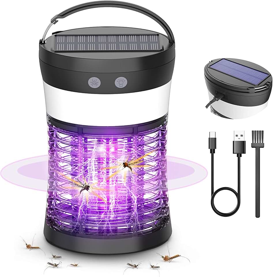 solar powered bug zapper outdoor