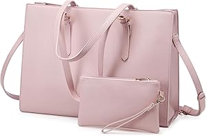 LOVEVOOK Pink Business Laptop Bag