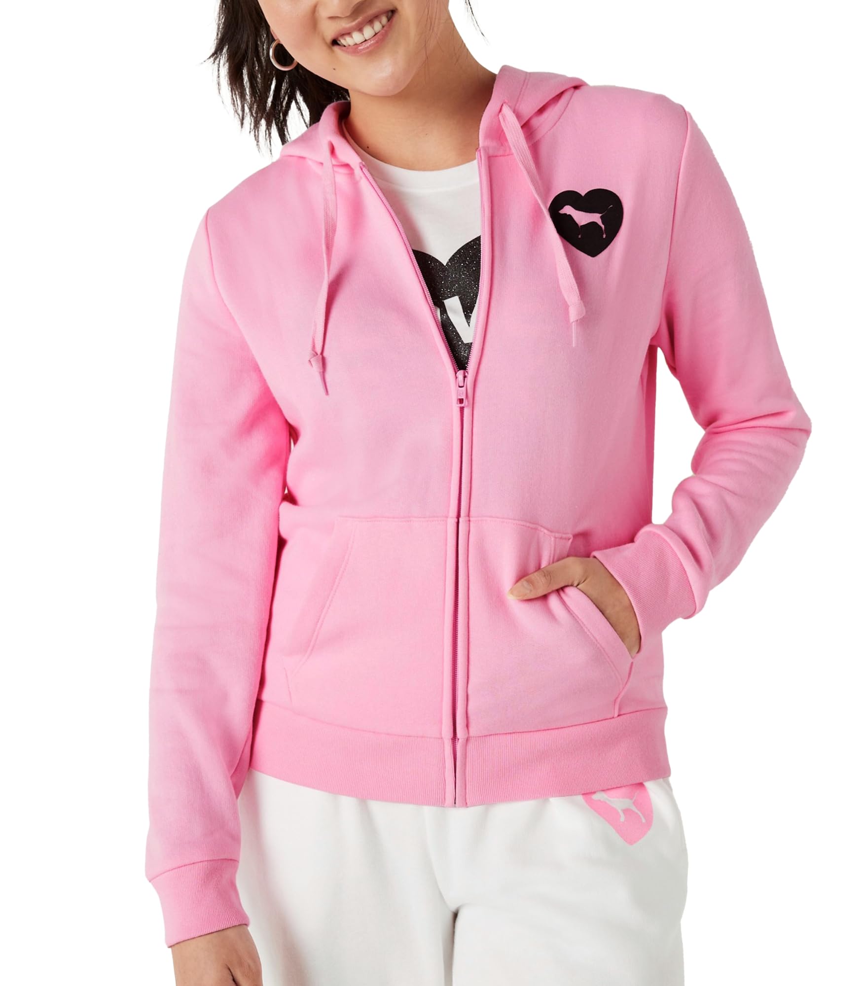 Hoodie Victoria's Secret Pink Sherpa Jacket Victoria's Secret