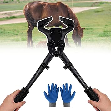 smafoseedding Farrier Tool,Horseshoe Trimmer Tool,Horseshoe Lock Ring Plier,Cow Hoof Pincers,Horse Farrier Hoof Trim Tool,Goat Hoof Trimming Shears Nail Clippers,Hoof Trimmers