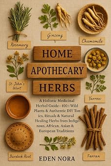Home Apothecary Herbs A Holistic Medicinal Herbal Guide100+ Wild Plants & Authentic DIY Tonics, Rituals & Natural Healing Herbs from Indigenous, ... Natural Remedies & Healing Medicine