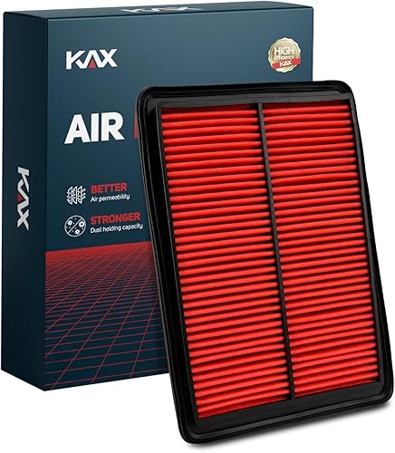 Miniatura 50 de KAX Filtro de aire de motor premium, GAF041 (CA9401) Reemplazo para filtro de motor Ram 1500 2500 3500, vida útil 200% más larga