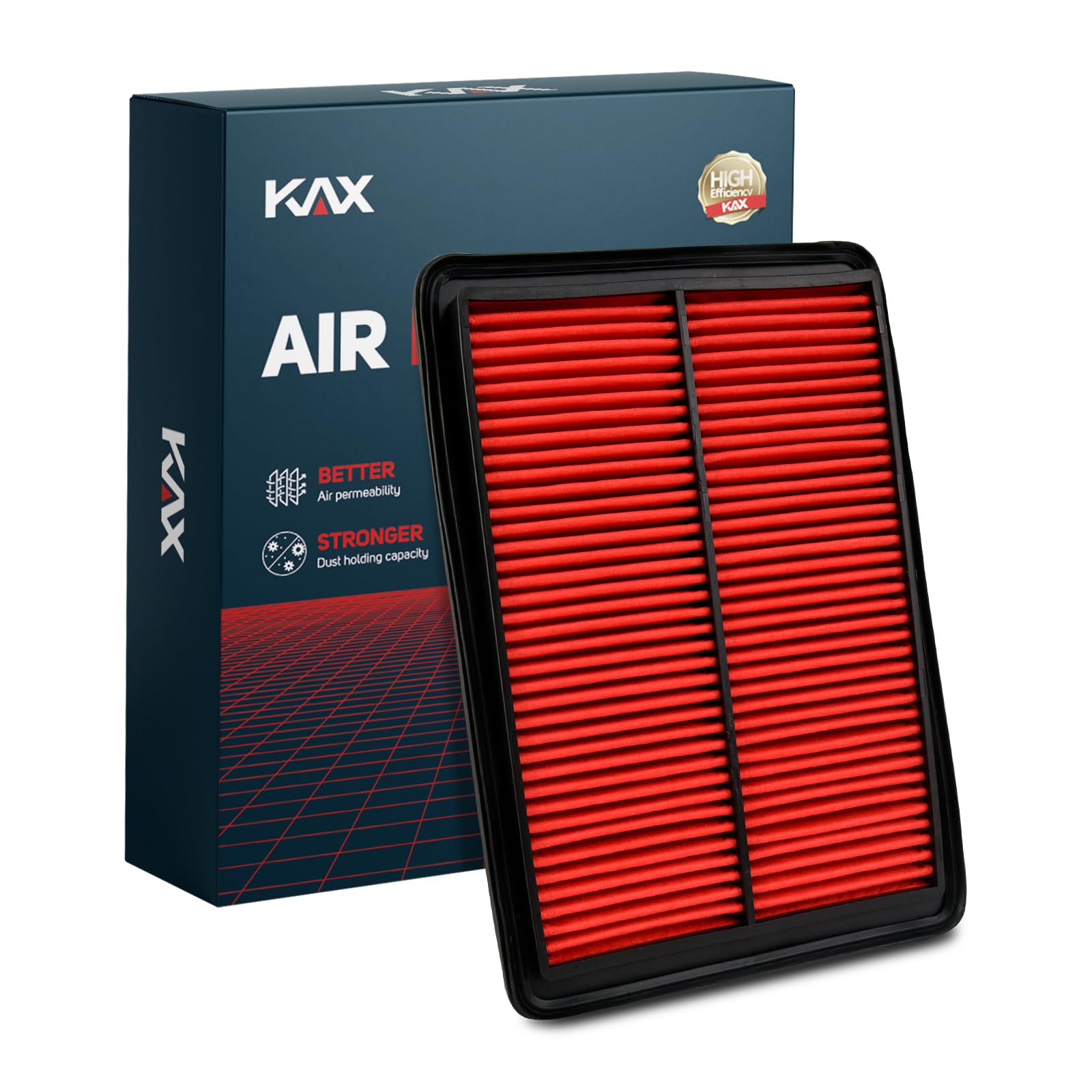 KAXPremium Engine Air Filter, GAF035 (CA11858) Replacement for Nissan Rogue L4 2014 2015 2016 2017 2018 2019 2020, Rogue Sport 2017-2022, Protect Engine & Improve Engine Performance