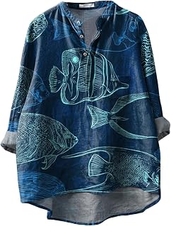 Camisa Informal de Manga Larga con Estampado Floral para Mujer Camiseta Mujer Roja Jersey Primavera Blusas Manga Larga Ropa De Verano Blusa con Chorreras Elegante Volantes Vestido Polo
