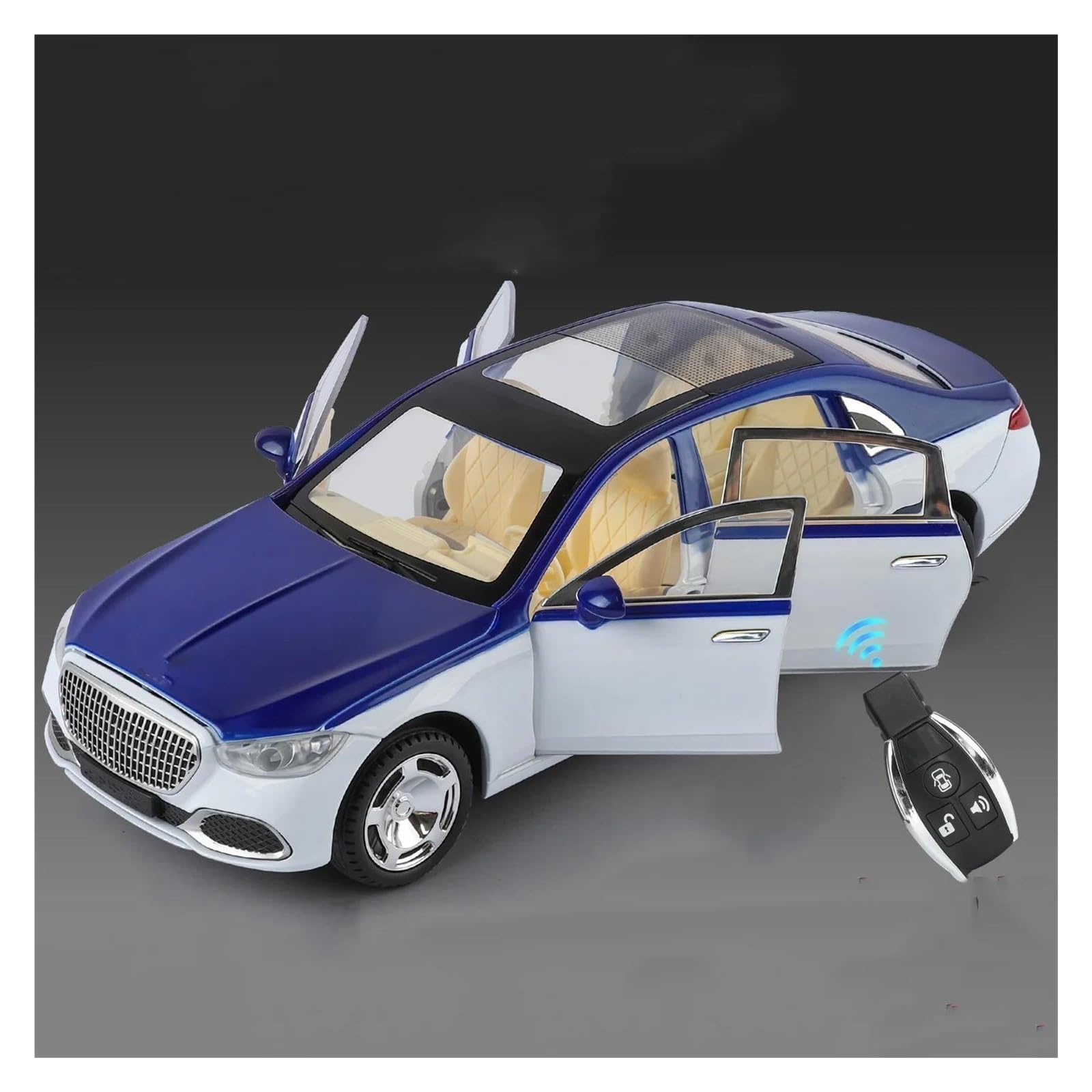 Btwodian Scale Model Car For Maybach S680 Diecast Model Car
