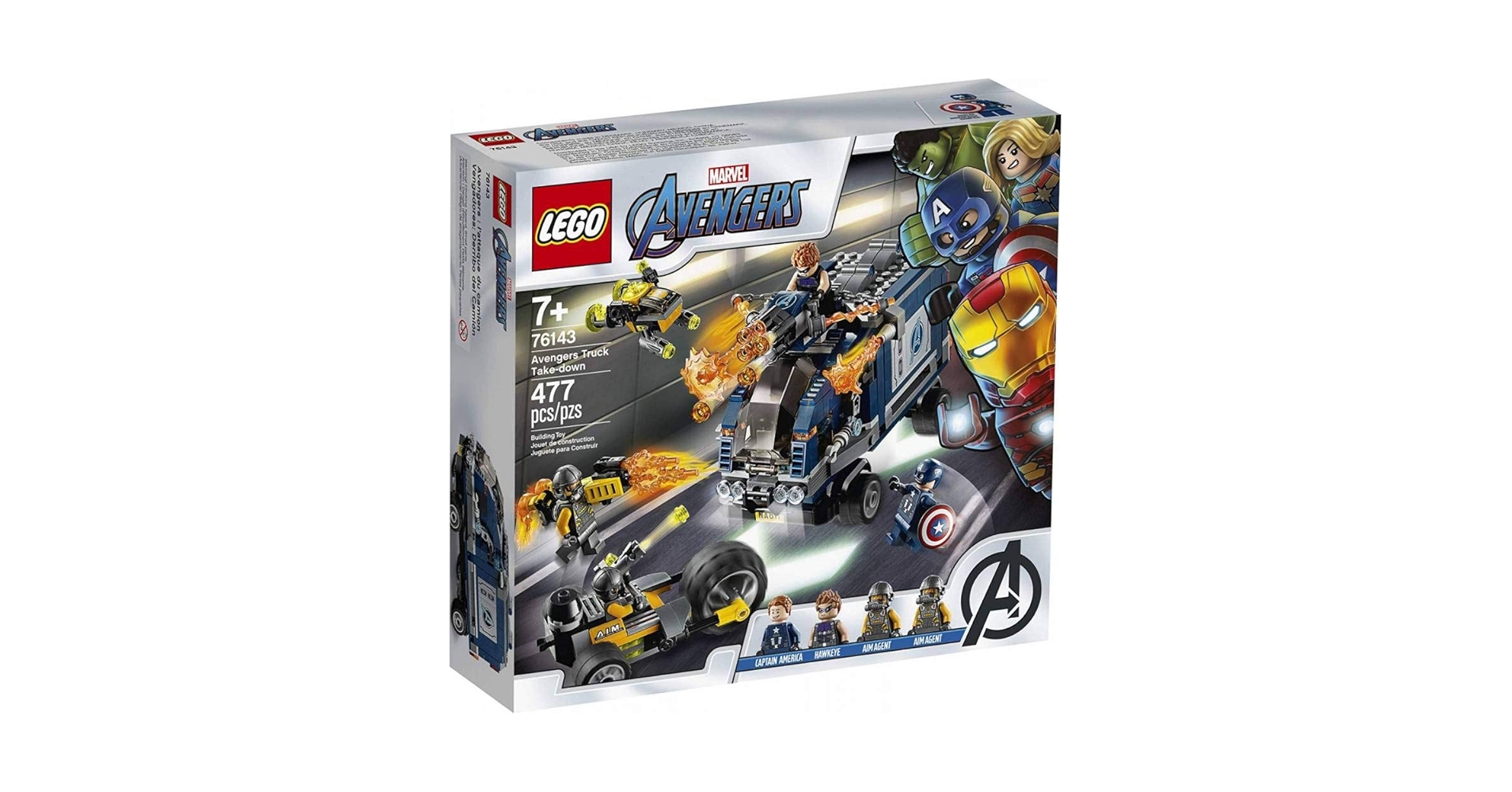 Amazon.com: LEGO Marvel Avengers Truck Take-Down 76143