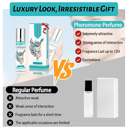 Miniatura 4 de Hypnosis 2.0 - Feromonas enrollables para hombres, 0.3 onzas líquidas, perfume de colonia de aceite mejorado de larga duración para hombres, perfume