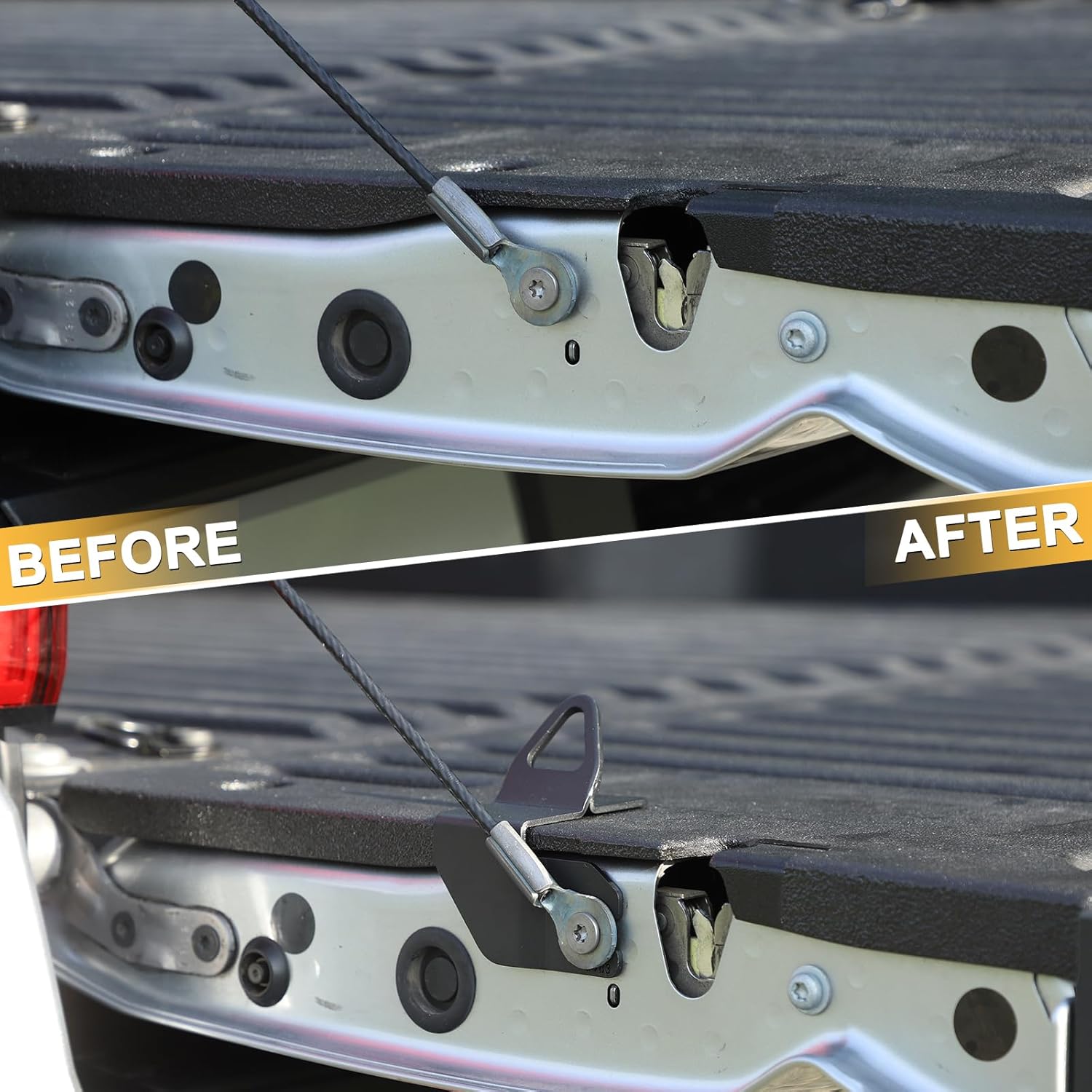 Tailgate Tie Down Anchors Compatible with Toyota Tacoma 2024 2025 2026, Heavy Duty Truck Bed Tie Down Anchors Ring Bed Rails Cleats Bed Rack Rail Accessories