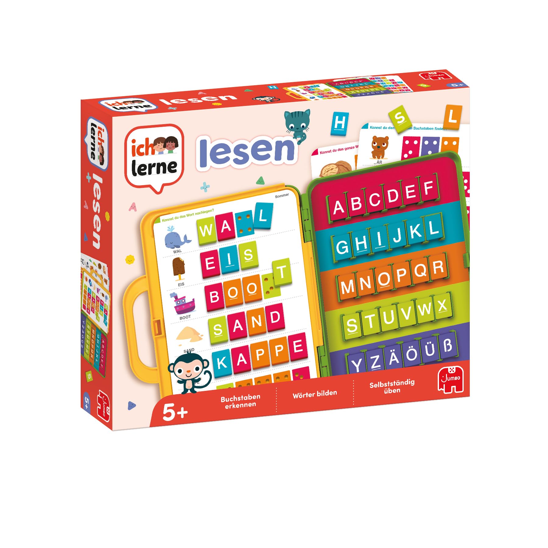 Ich lerne Lesen – Lernspiel für Kinder ab 5 Jahren – Jumbo