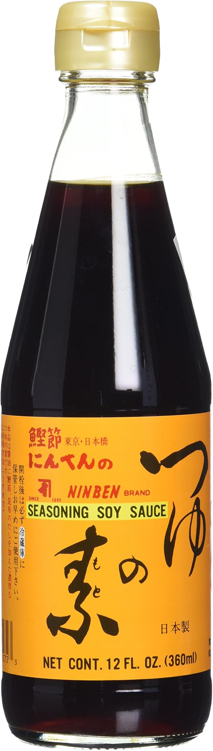 Ninben Tsuyu Noodle Sauce 360ml (Pack of 4)