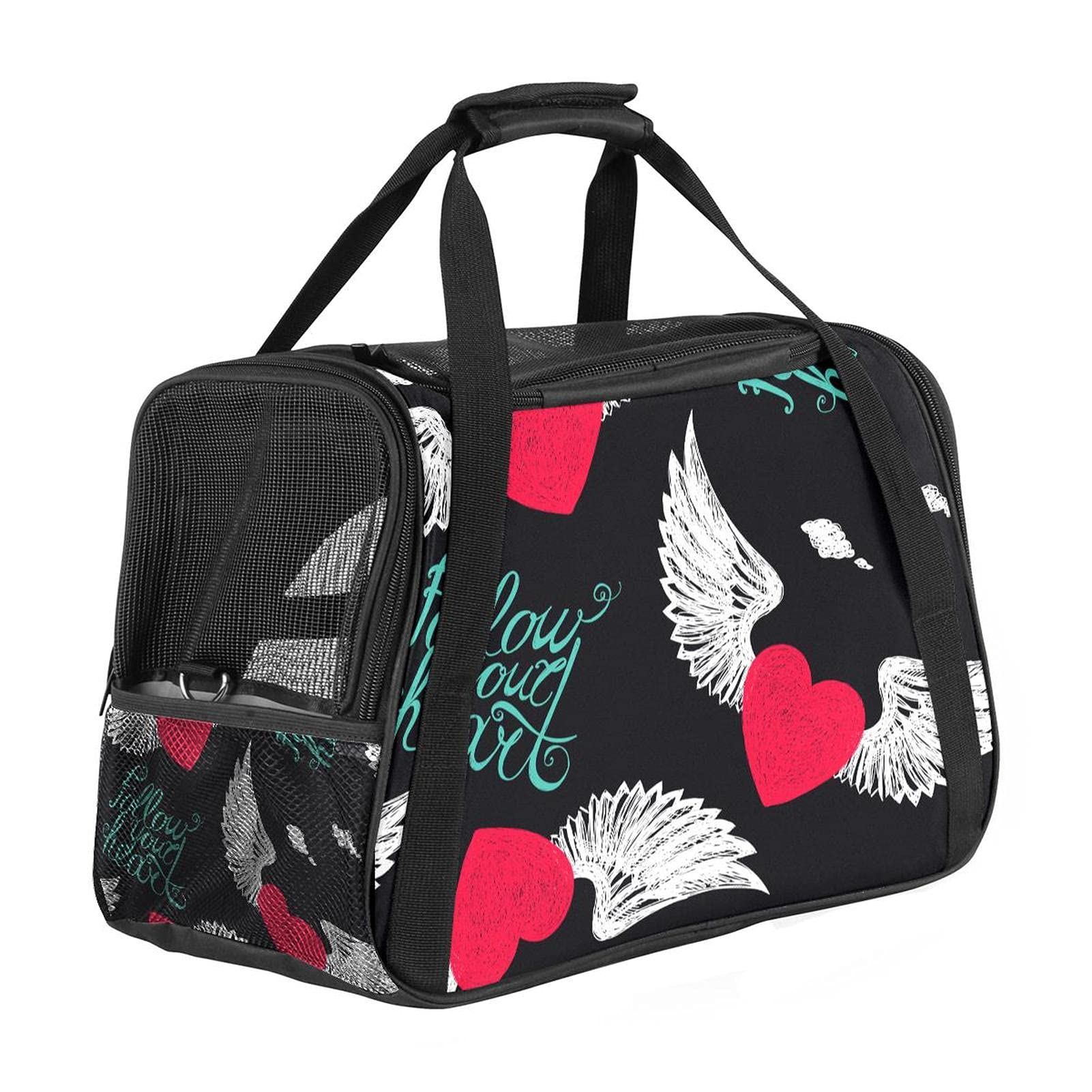Sac de transport pour animal domestique impression inspirante