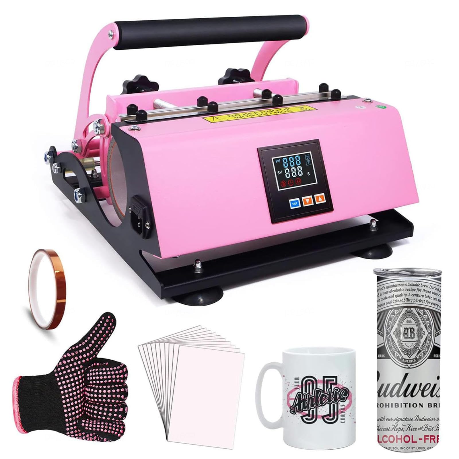 Machine de presse à chaud idéale pour personnaliser des tasses
