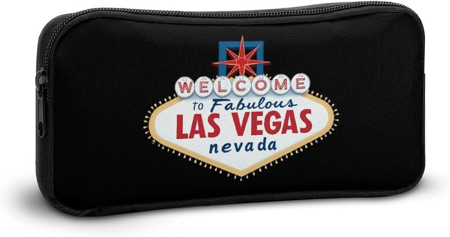 Welcome to Las Vegas Travel Cosmetic Bag Makeup Bag image 5