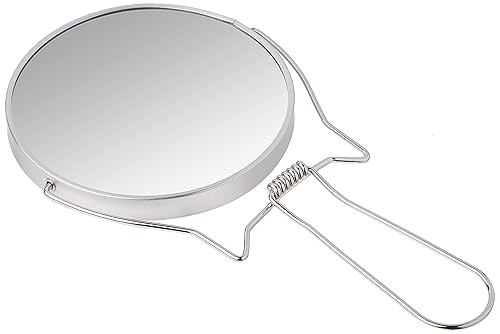 Miniatura 4 de Goody Espejo de maquillaje de dos caras con soporte aumento de doble cara 1X y 3X espejo de tocador ligero y portátil