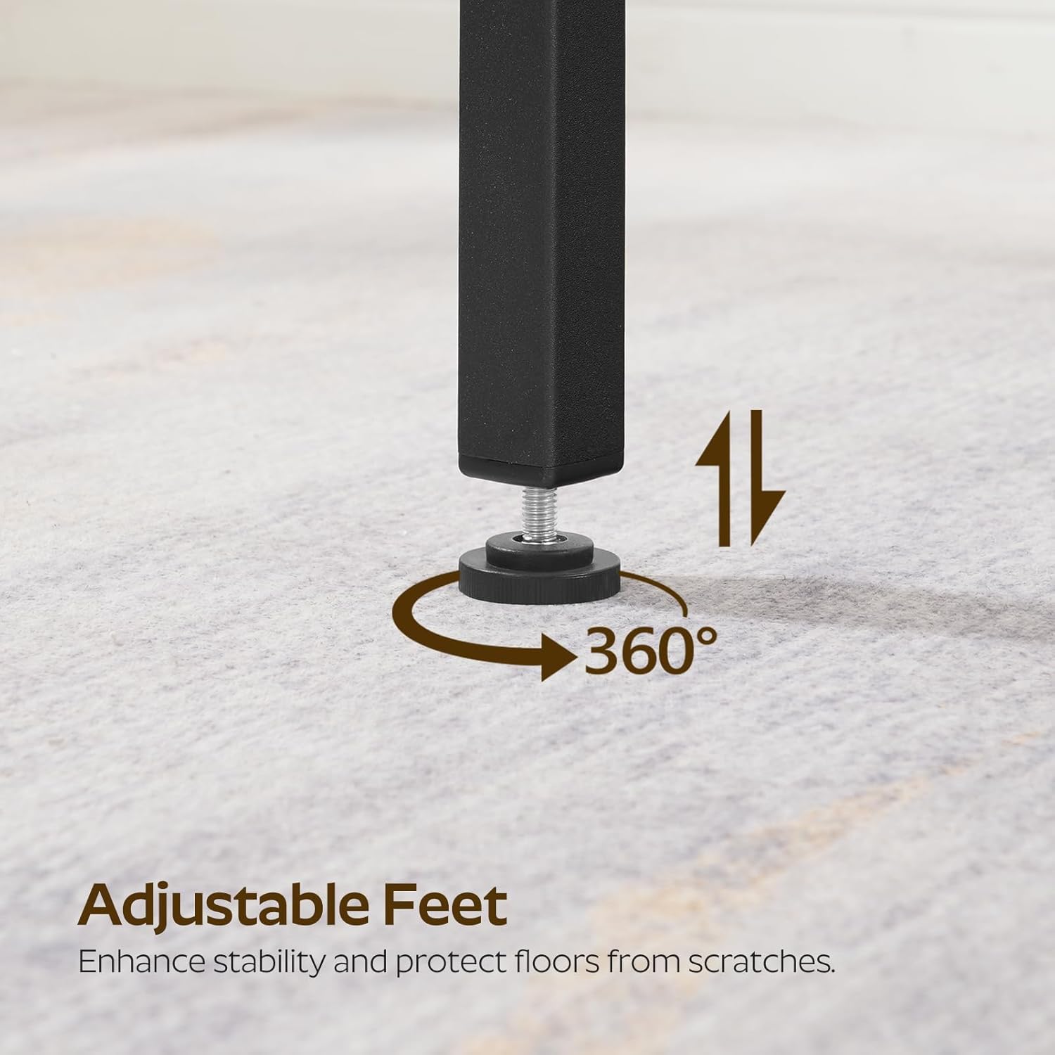 78.7" Long Bar Table, Counter Bar Height Table, High Top Table, Rectangular Hightop Bar Pub, for Kitchen, Living Room, Entryway, Rustic Brown and Black BT20BR