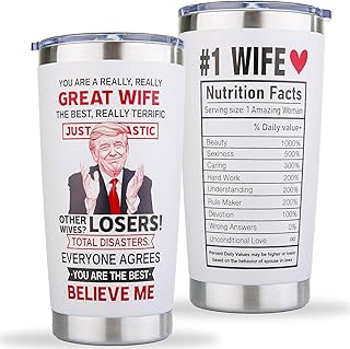 Gifts for Wife - Wife Gifts, Wedding Anniversary, Cool Wife Birthday Gifts Ideas, Best Wife Presents Ever, Romantic Valent...