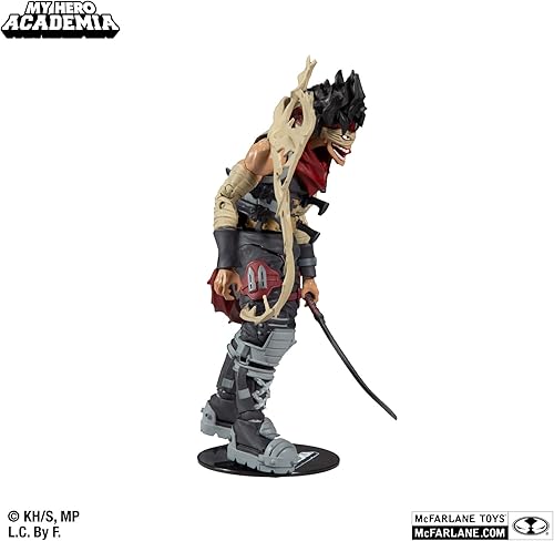 Miniatura 4 de McFarlane Toys My Hero Academia - Figura de acción de manchas, multicolor