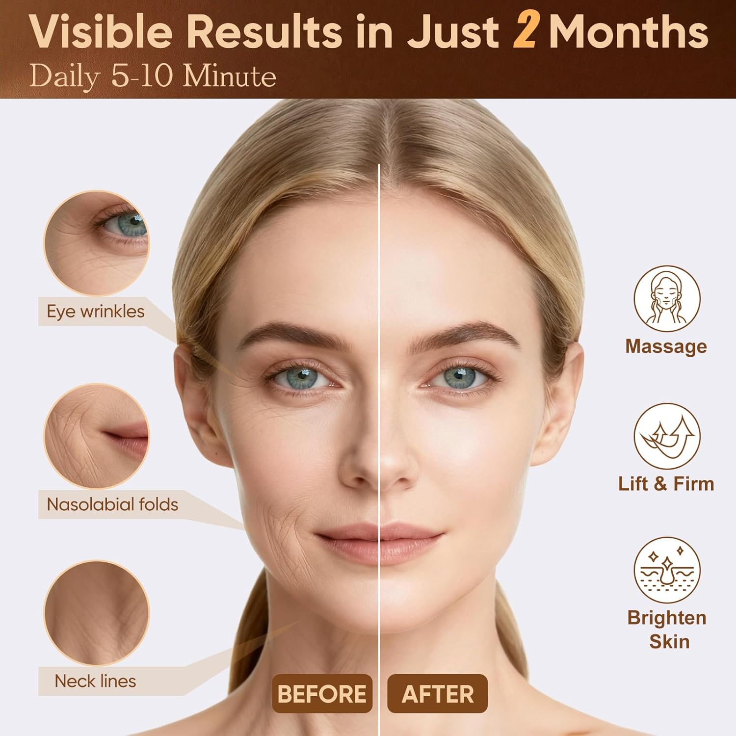 6-in-1 Gua Sha Tool for Face & Body – Green Sandalwood Massage Comb, Lymphatic Drainage, Wooden Scalp Massager, Jaw Lifting & Nose Sculpting, Head Massage Comb, Gift for Women - Image 6