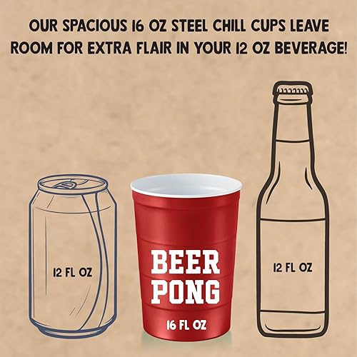 Miniatura 98 de Vasos de fiesta de 16 onzas, perfectos para bebidas frías, resistentes y duraderas, desechables y 100% reciclables, fabricadas en Estados Unidos