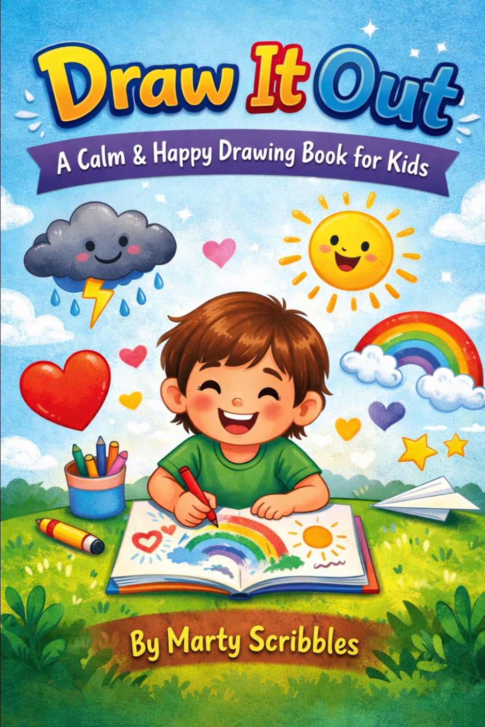 Draw It Out: A Calm & Happy Drawing Book for Kids