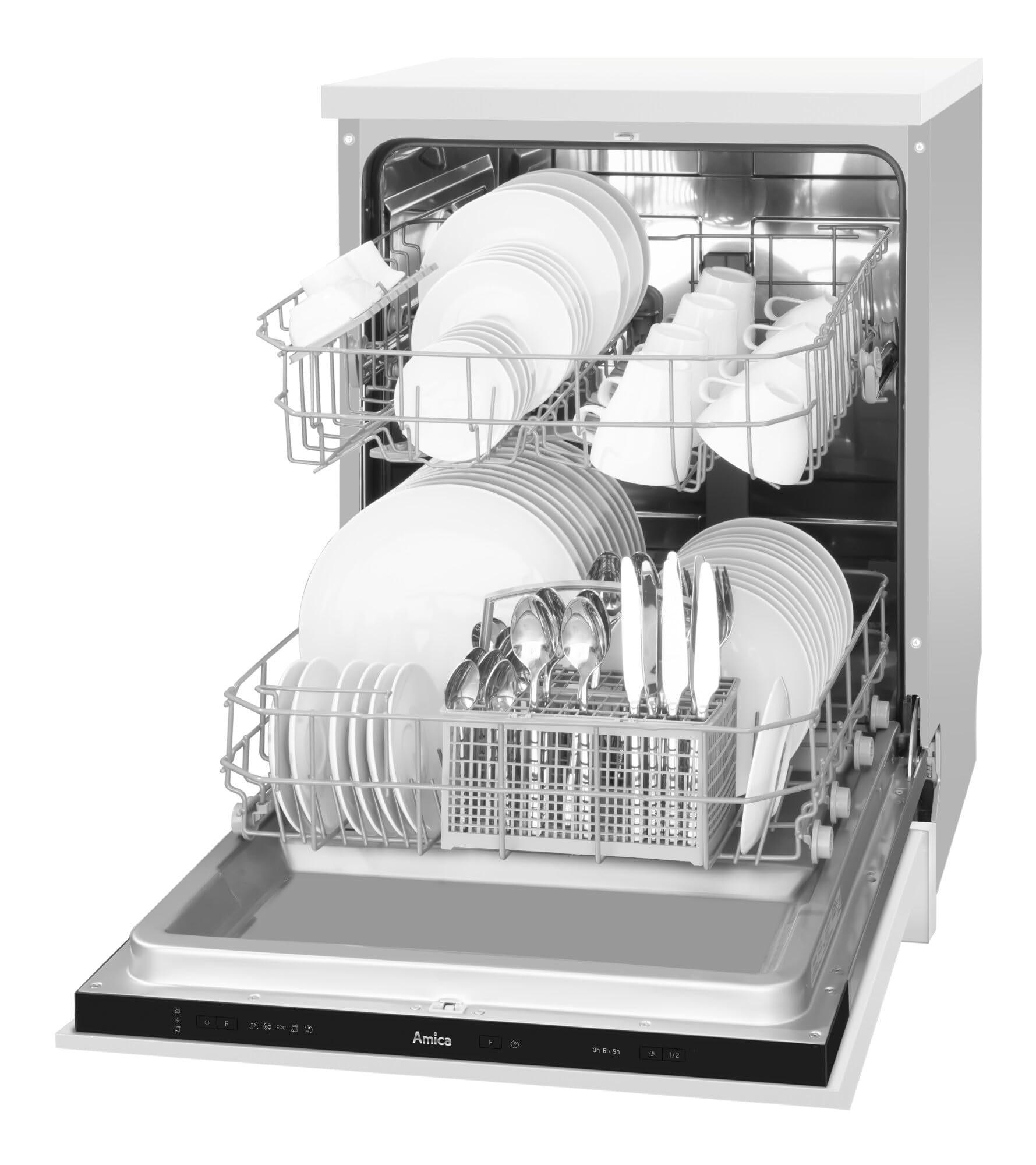 Amica Einbau Geschirrspüler 60cm 12 Maßgedecke Vollintegriert EGSPV 597 910