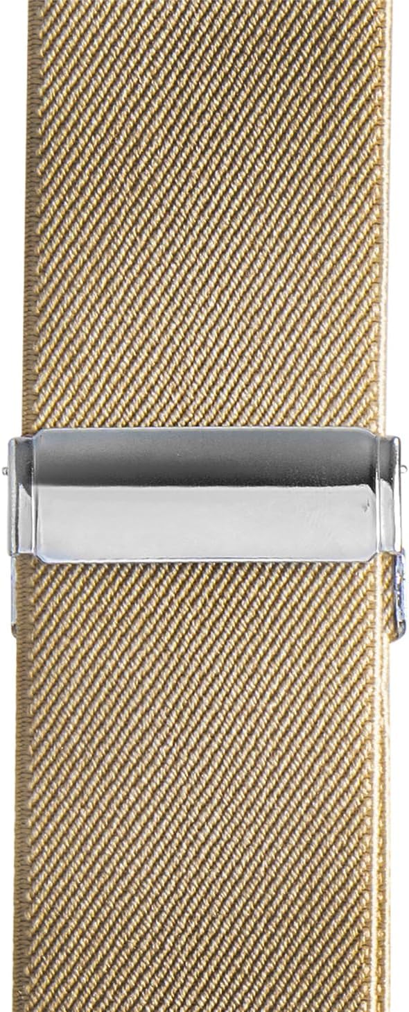 Buyless Fashion Suspenders For Men - 48" Adjustable Straps 1 1/4" - Y Back With Clips And Buttons - Image 5