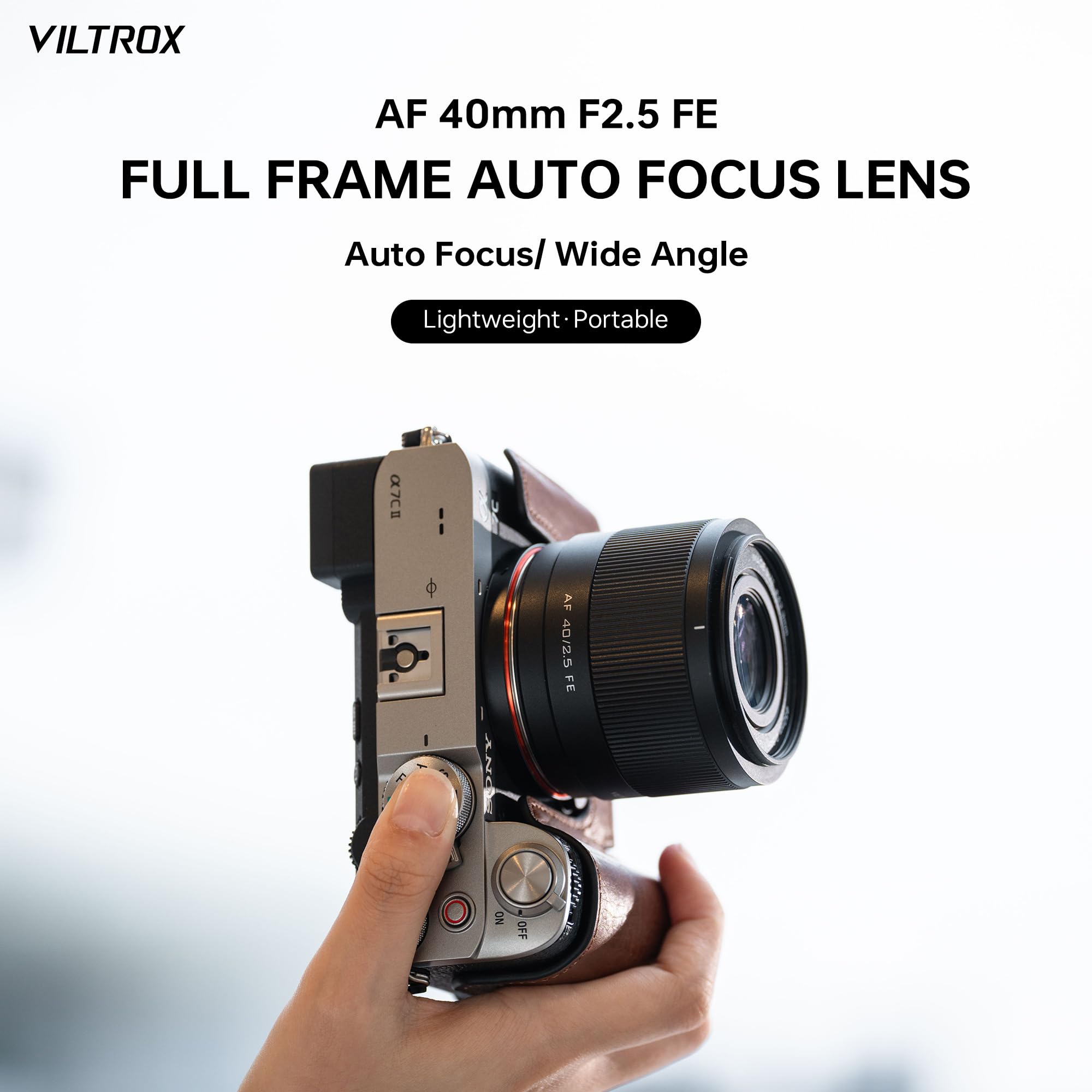 Amazon.com : VILTROX 40mm F2.5 f/2.5 AF Lens for Sony E Mount