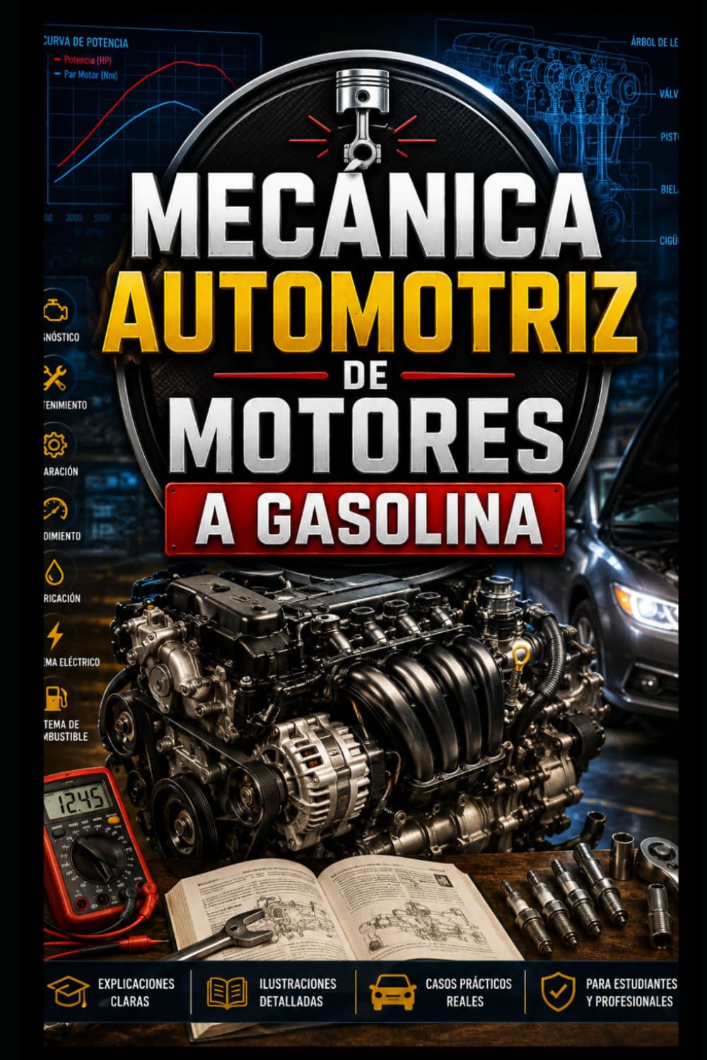 Mecánica Automotriz de Motores a Gasolina (MECÁNICA AUTOMOTRIZ PARA EMPRENDER: CREA Y GESTIONA TU PROPIO TALLER)