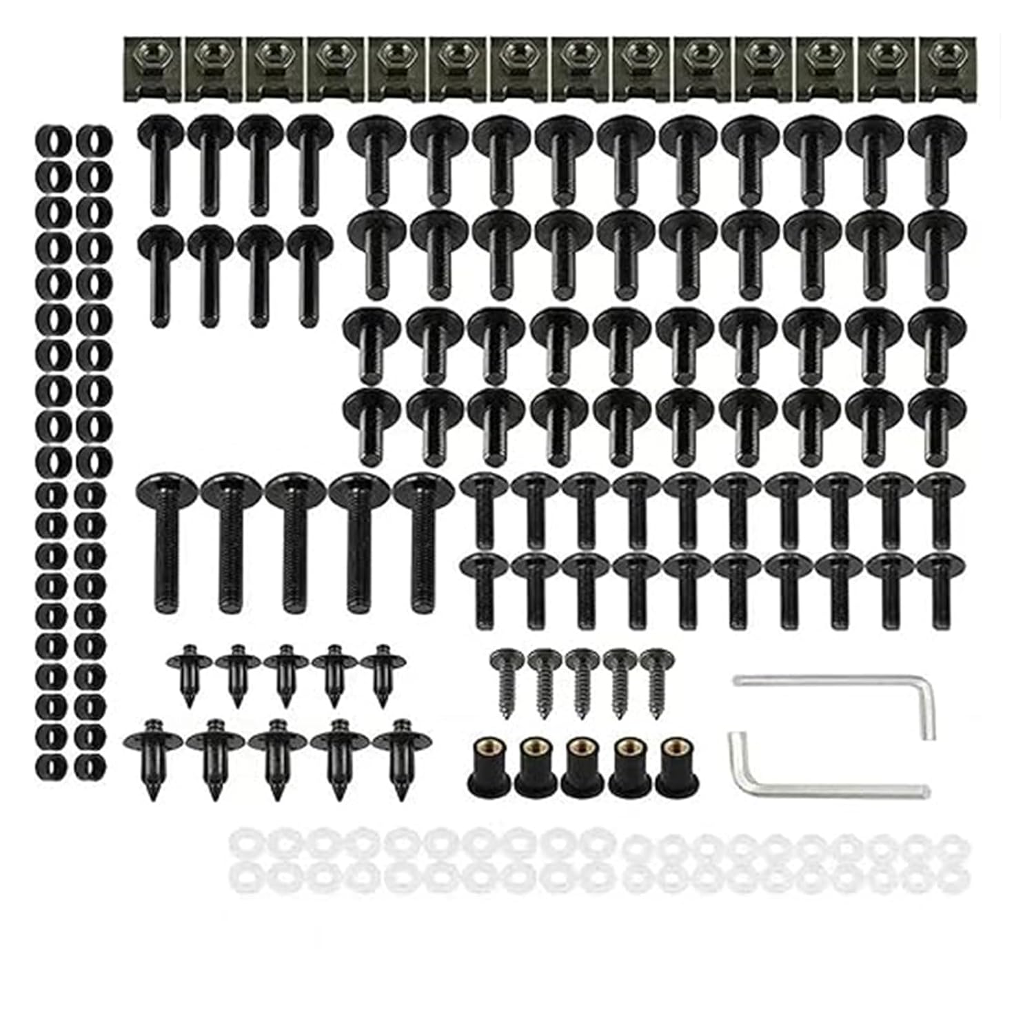 フロントガラス風防ボルト 用 ニンジャ ZX12R ZX14 ZX14R ABS Z H2 SE
