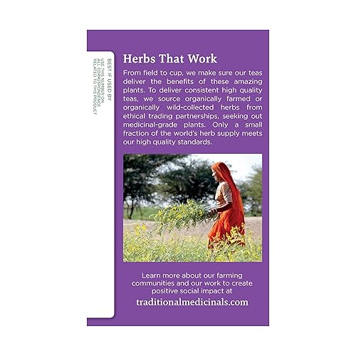 Miniatura 4 de Traditional Medicinals Organic Smooth Move - Té de manzanilla, 16 bolsas de té