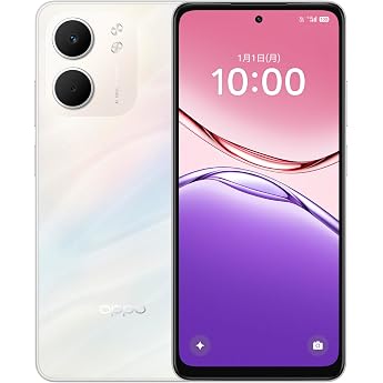 OPPO A5x Smartphone Body White CPH2725 [Official Japanese Distributor] Sim Free Smartphone